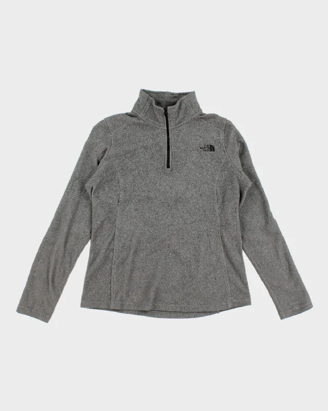 The North Face Grey Fleece Sweatshirt - S