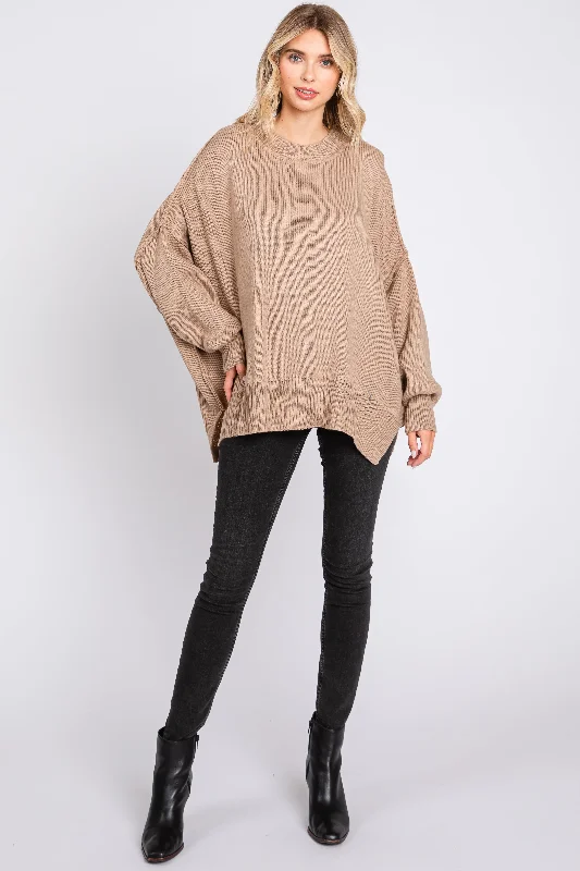 Mocha Long Sleeve Sweater