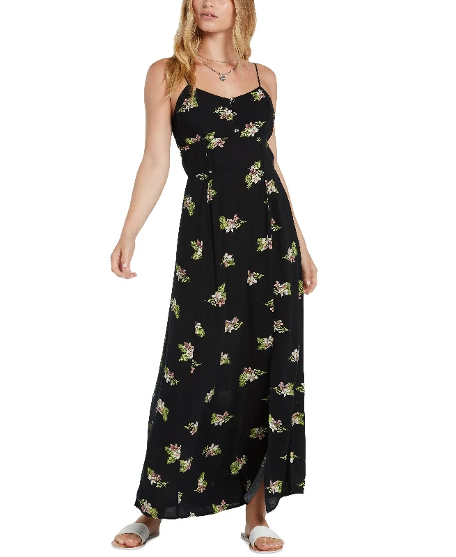 Juniors' Stormy Tropic Maxi Dress