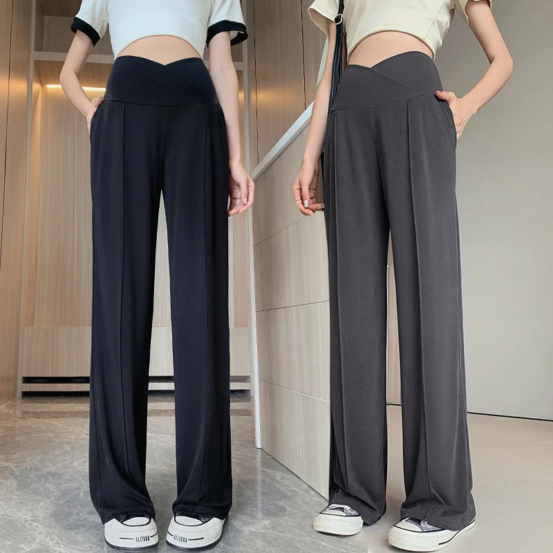 NiDELL: Women’s Vintage Trousers Belly Support For Autumn