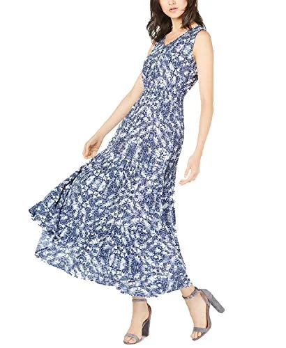 Petite Printed Maxi Dress