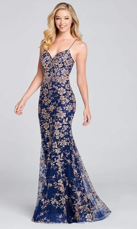 Colette for Mon Cheri - CL12104 Sleeveless Glitter Tulle Mermaid Gown