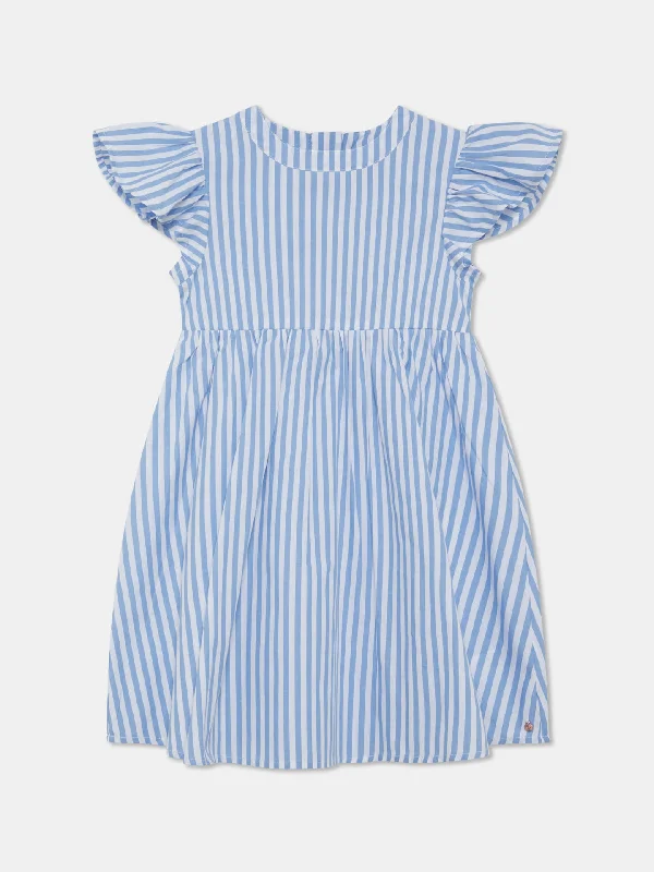 Babydoll Striped Dress