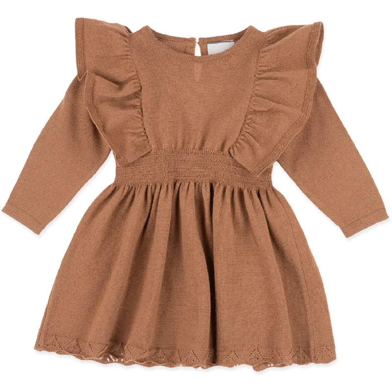 Lillelam Golden Brown Dress Joline