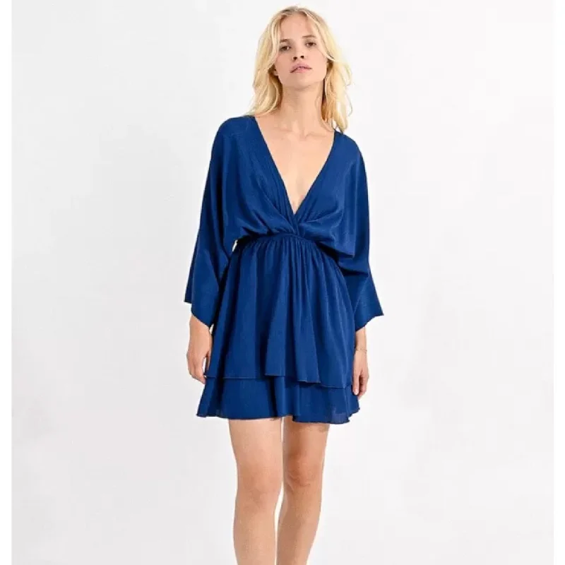 Molly Bracken v-neck navy dress