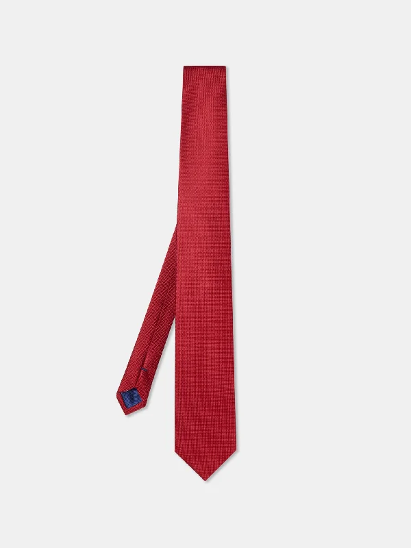 Plain 100% Silk Tie 7,5cm