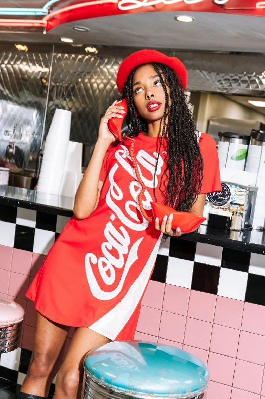 Red Coca-Cola® Tee Dress