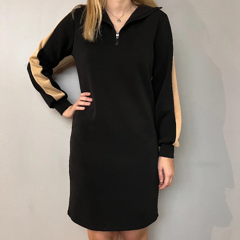 Yest Black & Beige Sport Dress