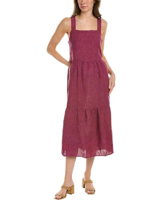 EILEEN FISHER Delave Tiered Midi Dress