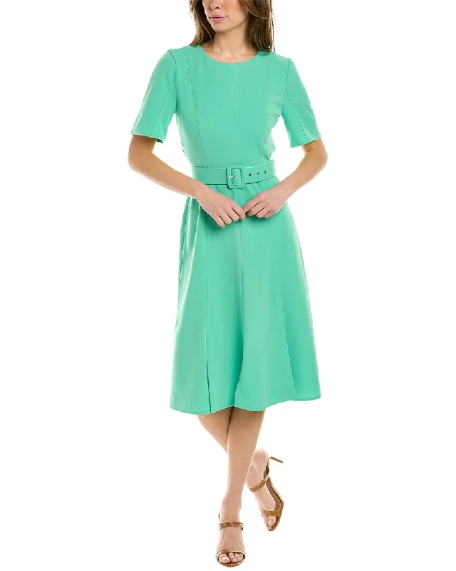 Maggy London Crepe Midi Dress