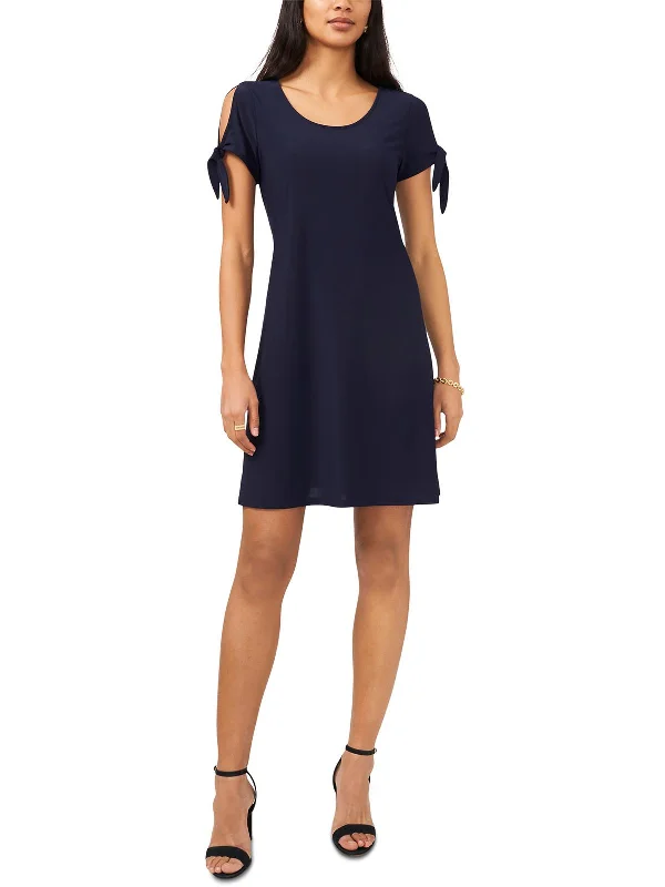 Womens Jersey Tie Sleeves T-Shirt Dress